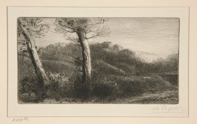 Gün batımı by Alphonse Legros