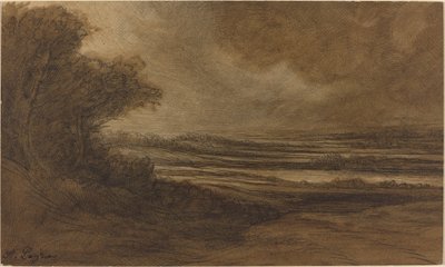 Burgonya kırsalı [rekto]. by Alphonse Legros