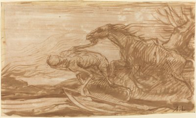 Ölüm ve Atı by Alphonse Legros