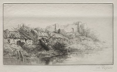 Terkedilmiş Köy. by Alphonse Legros