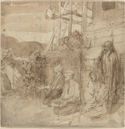 İngiliz Dilenciler by Alphonse Legros