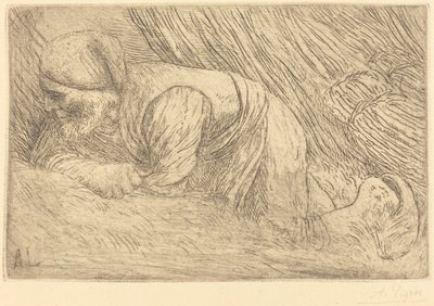 ibne toplayıcı (Le fagotier) by Alphonse Legros