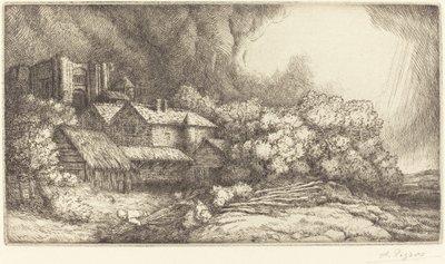Manastırdaki Çiftlik Manastırdaki çiftlik. by Alphonse Legros