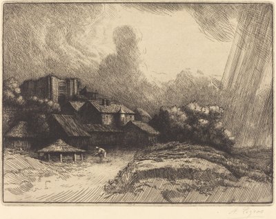 Manastırdaki Çiftlik Manastırdaki çiftlik. by Alphonse Legros