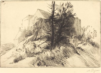 Kışın Çiftlik by Alphonse Legros