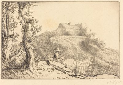 Tepede Çiftlik by Alphonse Legros