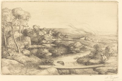 Yaya köprüsü Yaya köprüsü. by Alphonse Legros