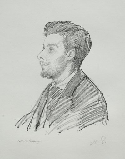 Frederic Regamey. by Alphonse Legros