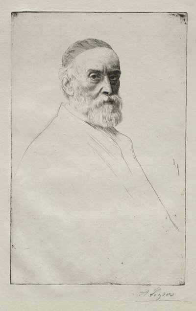 G.F. Watts. by Alphonse Legros