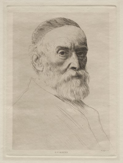 G.F. Watts. by Alphonse Legros