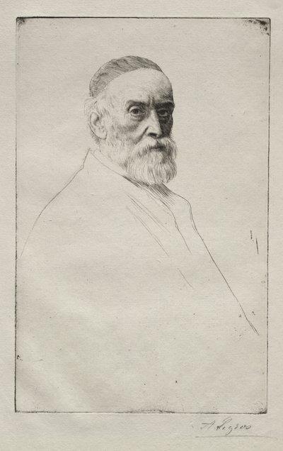 George Frederic Watt by Alphonse Legros
