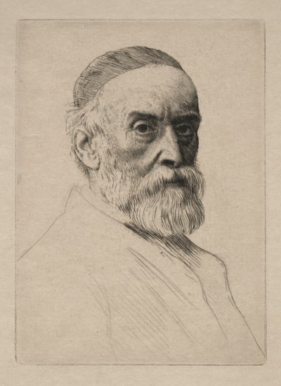 George Frederick Watts. by Alphonse Legros