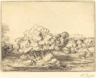 Göle yakın mezra Göle yakın mezra. by Alphonse Legros