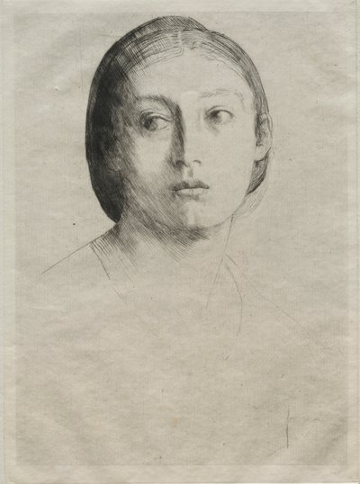 Genç Kız Başkanı. by Alphonse Legros