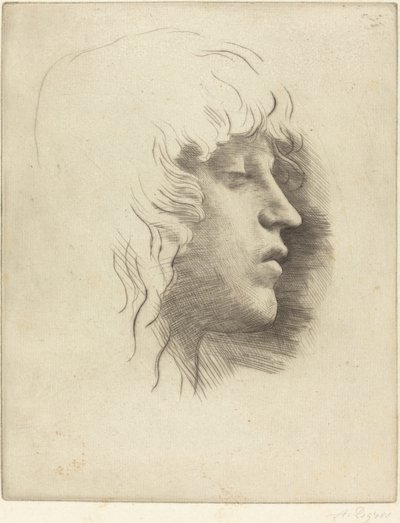 Bir Genç Kızın Başkanı Genç bir kızın başkanı. by Alphonse Legros