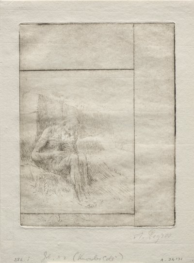 İş (2. Plaka) by Alphonse Legros