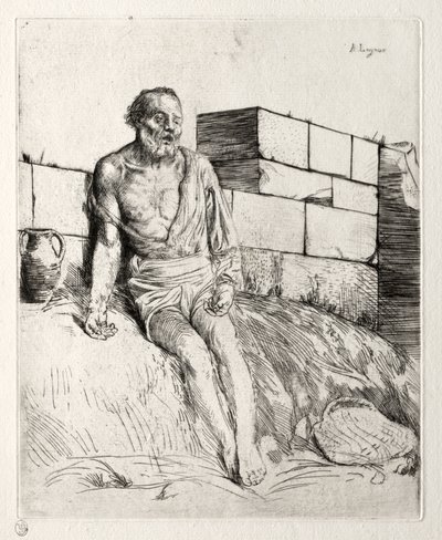 İş (Birinci Plaka) by Alphonse Legros