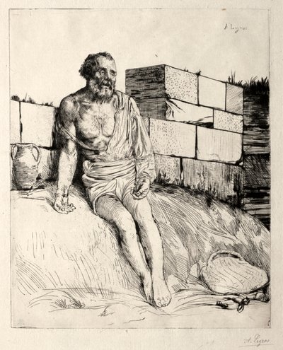 İş (Birinci Plaka) by Alphonse Legros