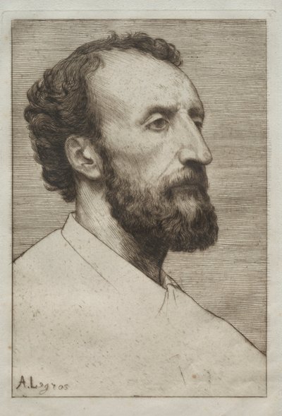 Jules Dalou. by Alphonse Legros