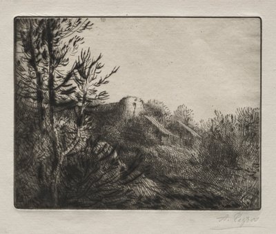 Valoux Çiftliği by Alphonse Legros