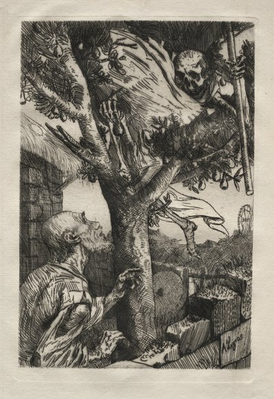 armut ağacında ölüm by Alphonse Legros