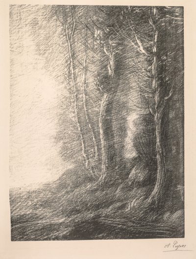 Manzara by Alphonse Legros