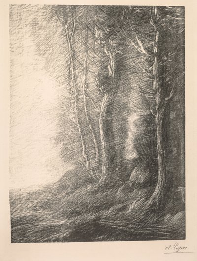 Peyzaj Paysage. by Alphonse Legros