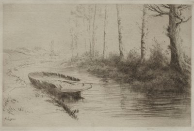 Kanal: Sabah Etkisi by Alphonse Legros