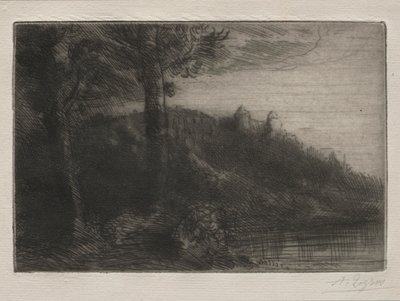 Küçük Köprü by Alphonse Legros