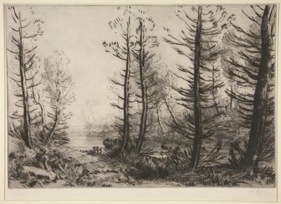 Büyük Kanal by Alphonse Legros