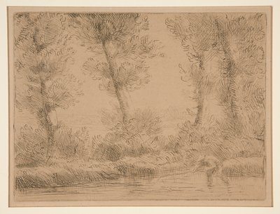 Les Bords de la Liane (Liane Kıyıları) by Alphonse Legros