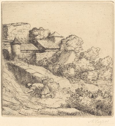 Küçük Çim Yakıcı by Alphonse Legros