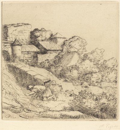 Küçük Çim Yakıcı by Alphonse Legros