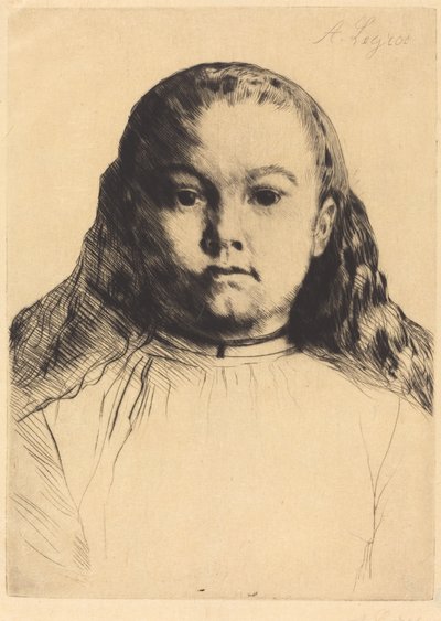Küçük Marie by Alphonse Legros