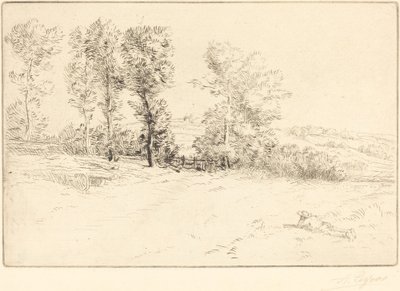 Güneşli Çayır (Le pre ensoleille) by Alphonse Legros