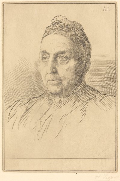 Mme. Kemp, 4. plaka by Alphonse Legros