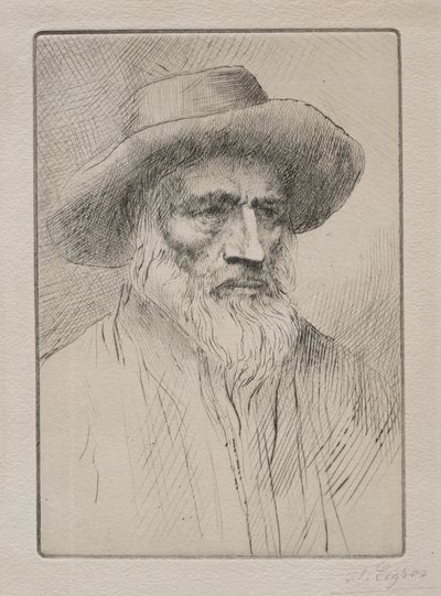 Vosges Köylü by Alphonse Legros