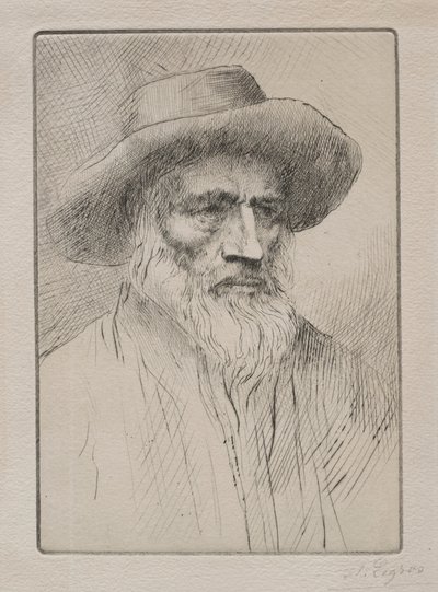 Vosges Köylü. by Alphonse Legros