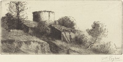 Güvercin Kulesi Güvercin kulesi. by Alphonse Legros