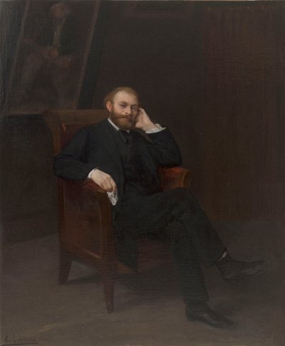 Sanatçının portresi Edouard Manet 1832-1883, 1863. by Alphonse Legros