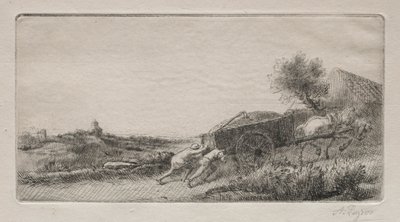 Saman getirmek. by Alphonse Legros