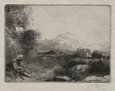 Gezginin geri kalanı by Alphonse Legros
