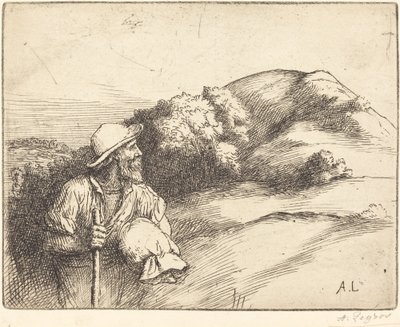 Tarlalardan Dönüş (Le retour des champs) by Alphonse Legros
