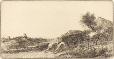 Hay ile Dönüş (Rentrant le foin) by Alphonse Legros