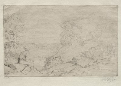 Kayalar. by Alphonse Legros