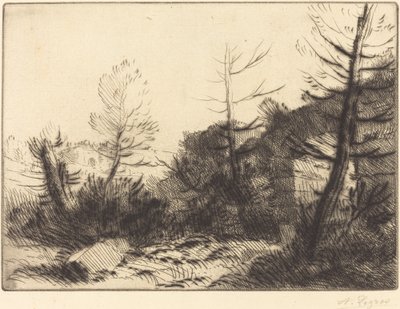 Roma Harabesi (Harabe romaine) by Alphonse Legros