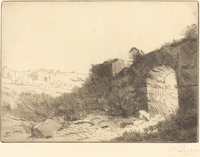 Roma Harabeleri Harabe romaine. by Alphonse Legros