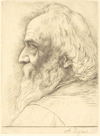Otoportre, 12. plaka. by Alphonse Legros