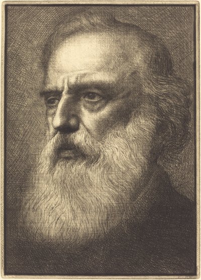 Otoportre, 4. plaka. by Alphonse Legros