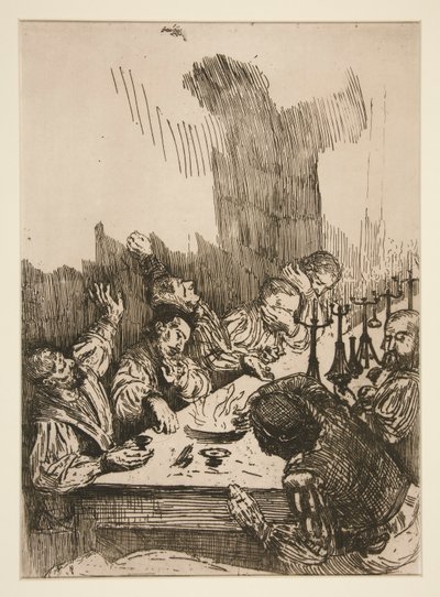 Gölge (Ombre) by Alphonse Legros